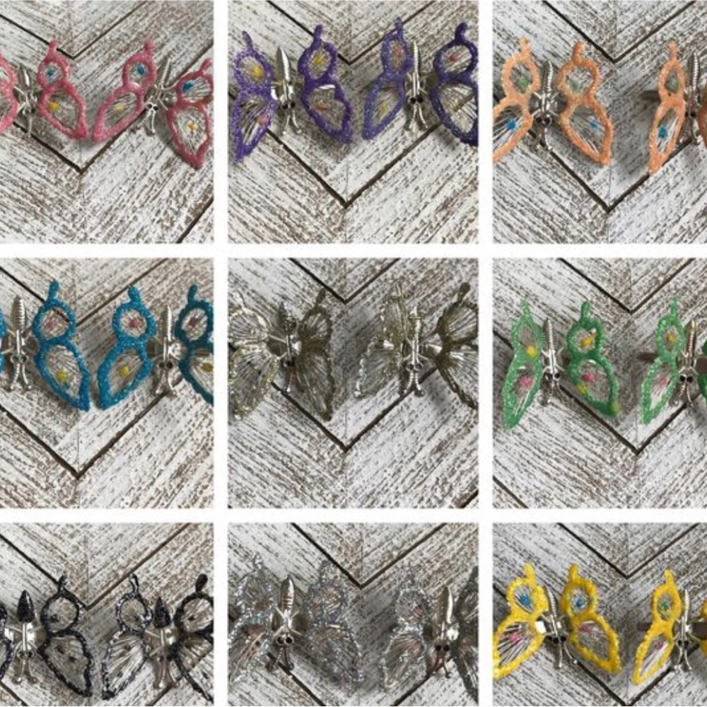 90s butterfly’s clips moving wings